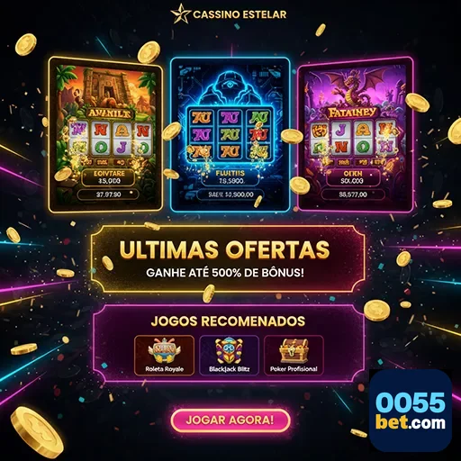 Jogadores se divertindo com slot games na 0055bet